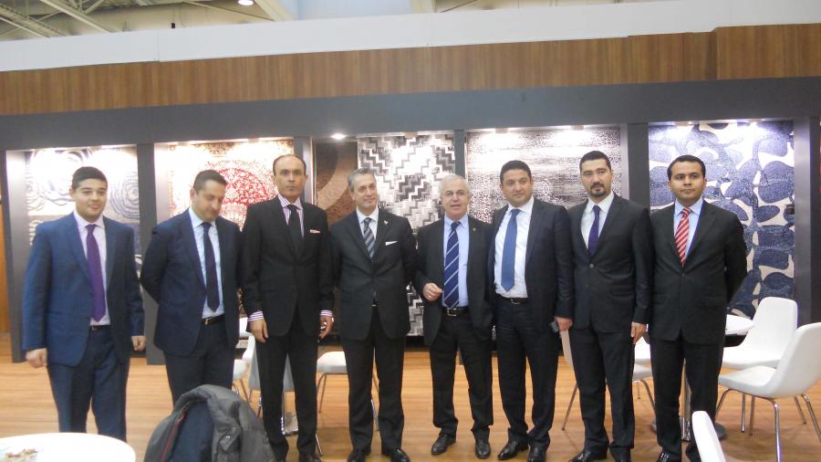 GSO ALMANYA DOMOTEX FUARI’NDA TEKSTİL KÜMESİ STANDI AÇTI