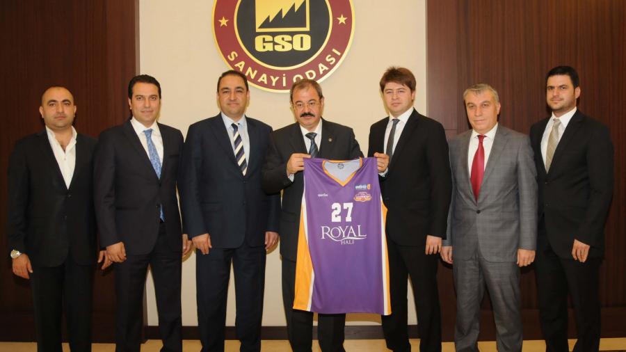 ROYAL HALI BASKETBOL YÖNETİM KURULU’NDAN GSO’YA ZİYARET
