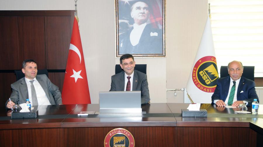 ÜNYE TİCARET VE SANAYİ ODASI HEYETİNDEN, GSO’YA ZİYARET