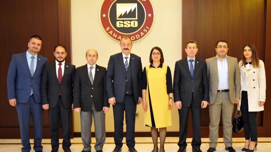 ELEKTRİK MÜHENDİSLERİ ODASI GAZİANTEP ŞUBESİ’NİN ZİYARETİ