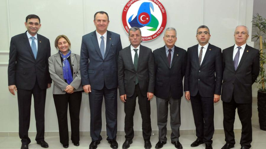 GSO YÖNETİMİNDEN GÜMRÜK VE TİCARET BÖLGE MÜDÜRÜ’NE ZİYARET