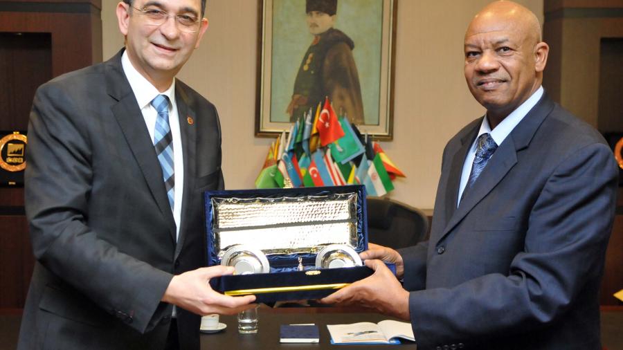 SUDAN BAŞKONSOLOSU’NDAN GSO’YA ZİYARET