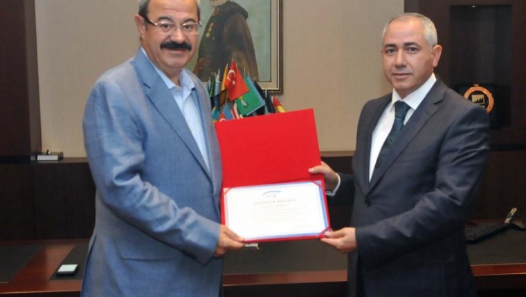 SGK’DAN GSO’YA TEŞEKKÜR BELGESİ