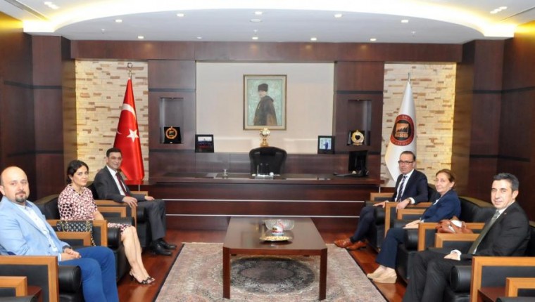 GAZİANTEP VERGİ DAİRESİ BAŞKANI HALİL TEKİN’DEN GSO’YA ZİYARET
