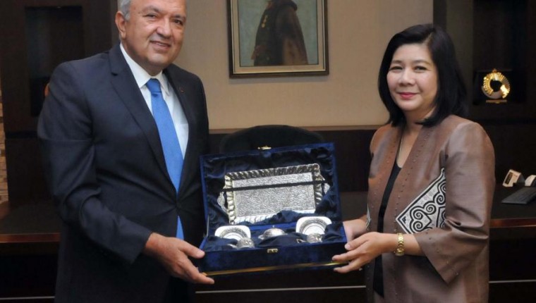 TAYLAND ANKARA BÜYÜKELÇİSİ GSO’YU ZİYARET ETTİ