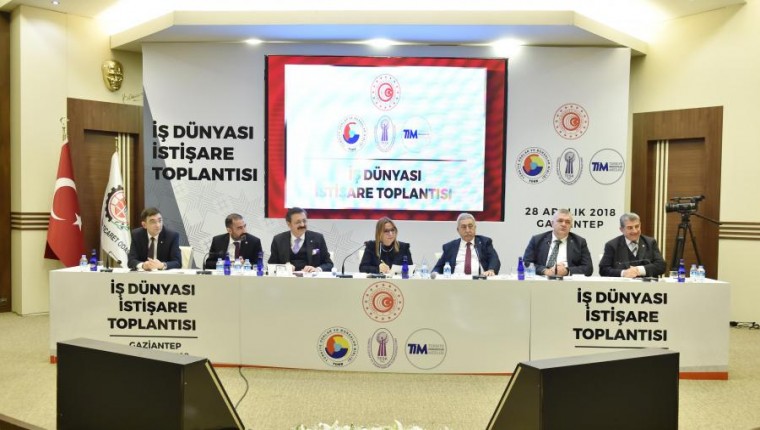 İŞ DÜNYASI SORUNLARINI BAKAN PEKCAN’A ANLATTI
