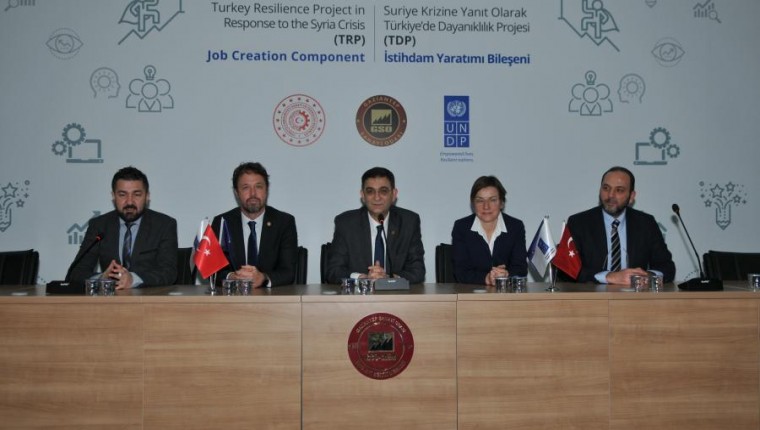 UNDP ÜST YÖNETİMİNDEN GSO-MEM VE GAP ENERJİ VERİMLİLİĞİ DANIŞMANLIK VE KULUÇKA MERKEZİ’NE ZİYARET
