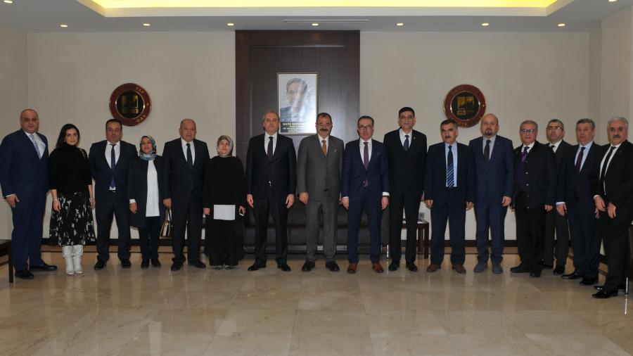 VERGİ DAİRESİ BAŞKANI HALİL TEKİN’DEN GSO’YA ZİYARET