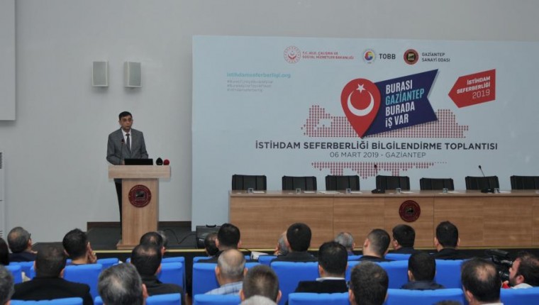 “BURASI GAZİANTEP BURADA İŞ VAR”
