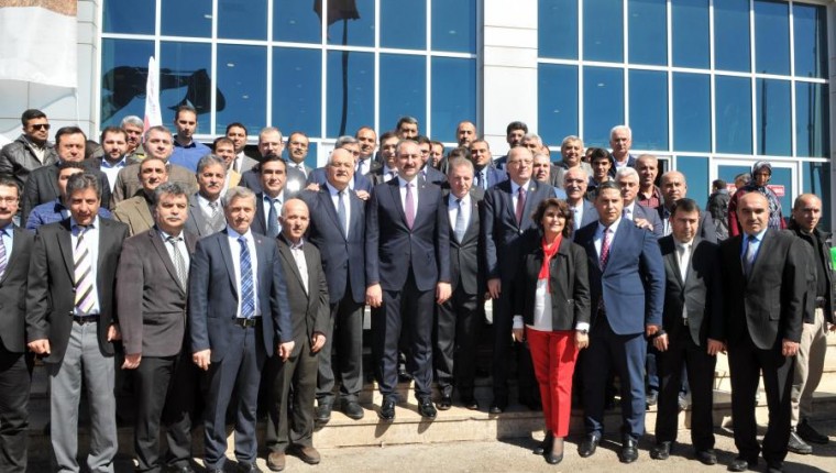 BAKAN ABDÜLHAMİT GÜL GAPTARIM VE GAPFOOD FUARLARINI ZİYARET ETTİ