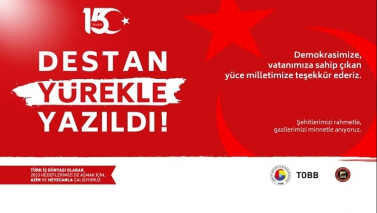 ADNAN ÜNVERDİ:“MİLLETİMİZ 15 TEMMUZ’U UNUTMAYACAK"