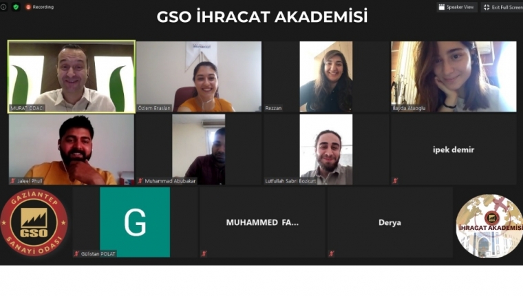 GSO İHRACAT AKADEMİSİ PROJESİ MEYVELERİNİ VERMEYE BAŞLADI