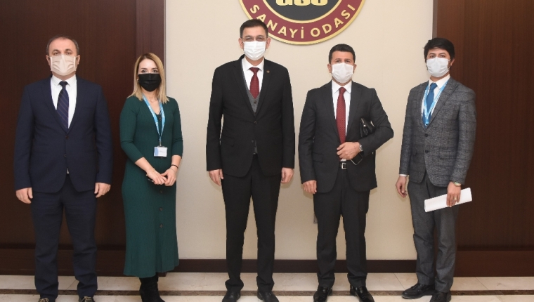 LIV HOSPITAL GAZİANTEP HASTANESİ GENEL MÜDÜRÜ GSO’YU ZİYARET ETTİ