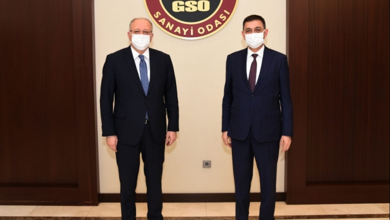 GAZİANTEP MİLLETVEKİLİ NEJAT KOÇER’DEN GSO’YA ZİYARET