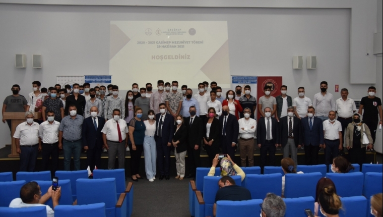 GASİMEP İLK MEZUNLARINI VERDİ