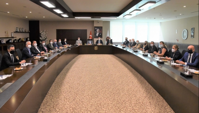 GSO'DA KOÇER’İN KATILIMIYLA GÜNDEM DEĞERLENDİRME TOPLANTISI YAPILDI