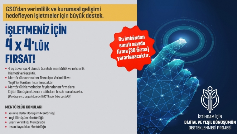 İŞLETMENİZ İÇİN 4×4'LÜK FIRSAT