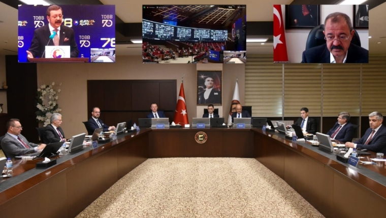 GSO TOBB DELEGELERİ, TOBB 78. GENEL KURULU’NA ONLİNE OLARAK KATILDI