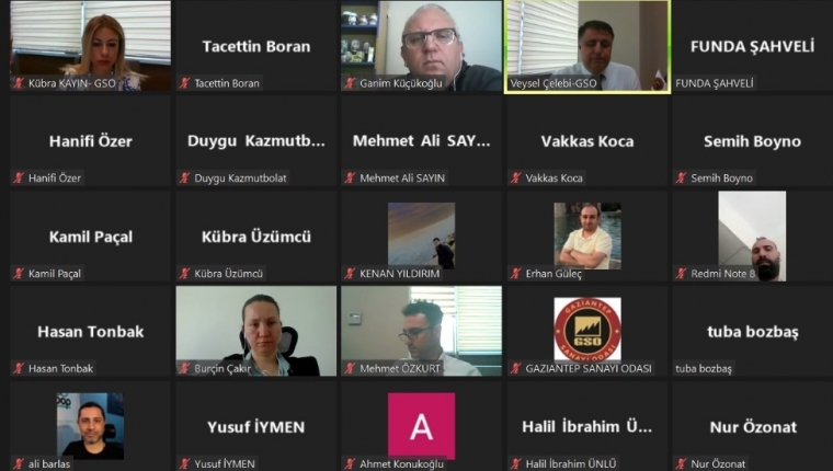 GSO'DAN "TÜBİTAK-TEYDEB AR-GE DESTEK PROGRAMLARI" TOPLANTISI 