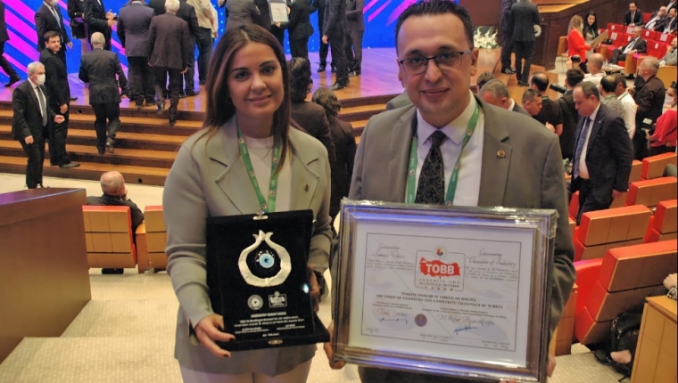 TOBB’DAN GSO’YA ULUSLARARASI AKREDİTASYON BELGESİ VE ÖZEL ÖDÜL