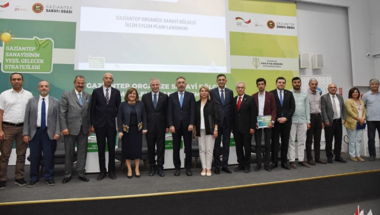 GSO VE GİZ İŞ BİRLİĞİNDE "GAZİANTEP OSB İKLİM EYLEM PLANI" LANSMANI YAPILDI