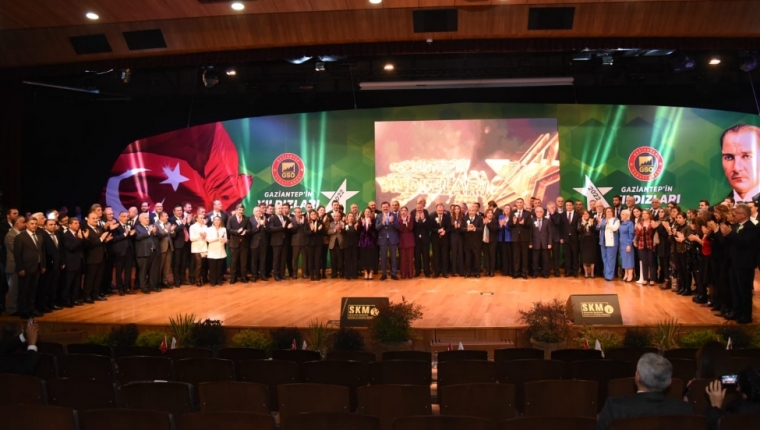 2022 GAZİANTEP'İN YILDIZLARI ÖDÜL TÖRENİ GERÇEKLEŞTİRİLDİ