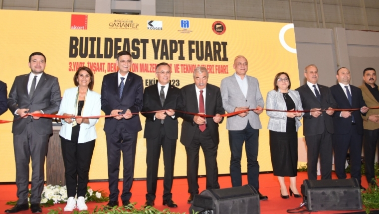 3. BUILDEAST FUARI TÖRENLE AÇILDI