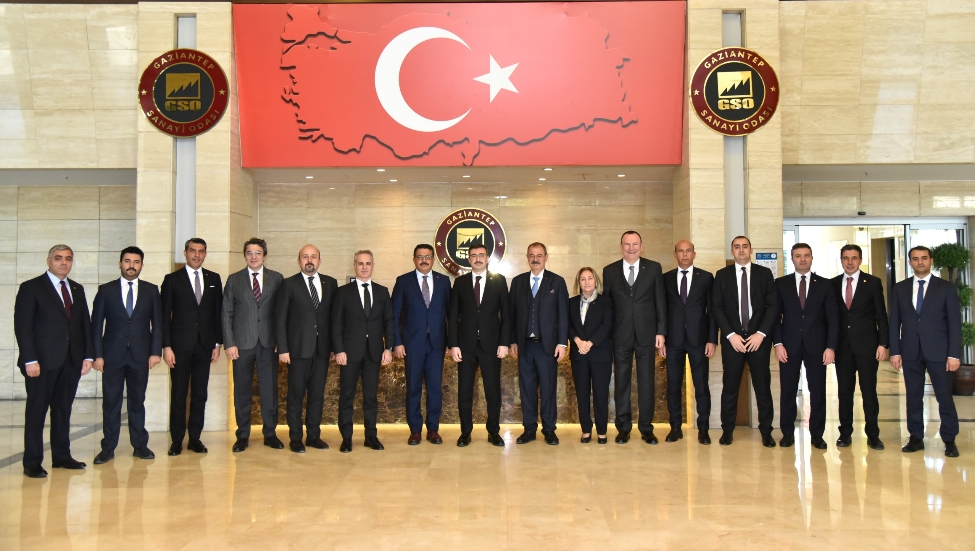 SPK BAŞKANI İBRAHİM ÖMER GÖNÜL’DEN GSO’YA ZİYARET