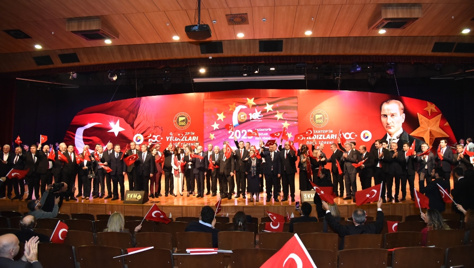 GSO &quot;STARS OF GAZİANTEP AWARD CEREMONY&quot; WAS HELD