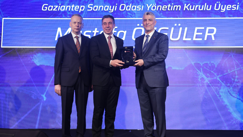 AWARD FROM THE MINISTRY OF TRADE TO GSO GAZİANTEP FOOD CLUSTER