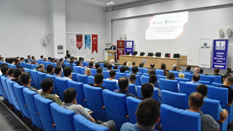 ENERJİ YÖNETİMİ KONUSU GSO-MEM'DE KONUŞULDU