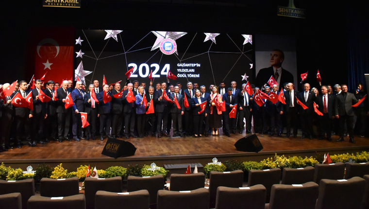 GSO GAZİANTEP’İN YILDIZLARI ÖDÜL TÖRENİ GERÇEKLEŞTİRİLDİ