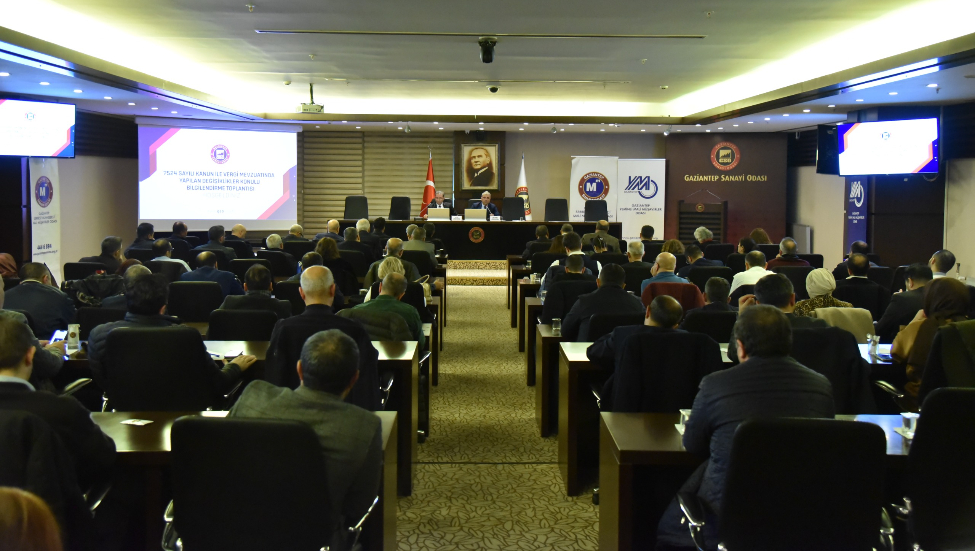7524 SAYILI KANUN İLE VERGİ MEVZUATI DEĞİŞİKLİKLERİ GSO&#039;DA ANLATILDI