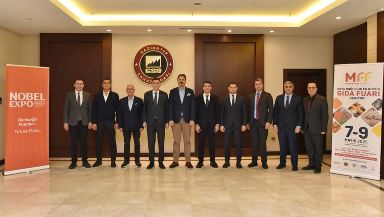 GAZİANTEP ORTADOĞU GIDA FUARI'NA HAZIRLANIYOR