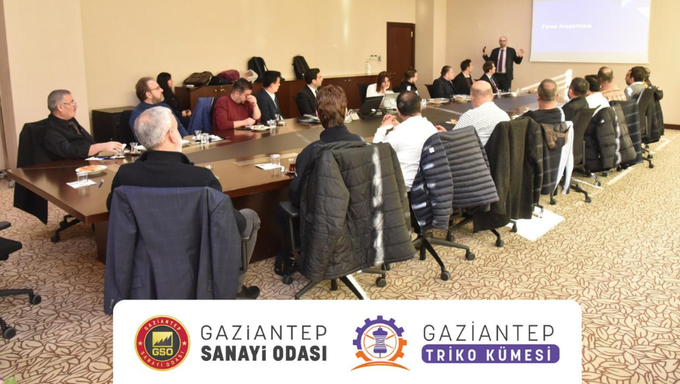 GSO&#039;DA GAZİANTEP TRİKO KÜMESİ ÜYELERİNE B2B GÖRÜŞME EĞİTİMİ VERİLDİ