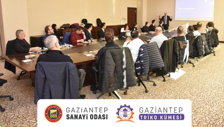 GSO'DA GAZİANTEP TRİKO KÜMESİ ÜYELERİNE B2B GÖRÜŞME EĞİTİMİ VERİLDİ