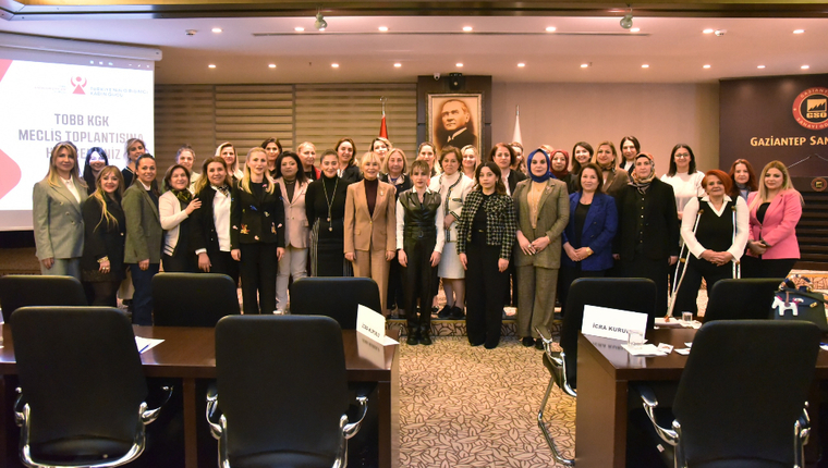 TOBB GAZİANTEP KGK MECLİS TOPLANTISI GERÇEKLEŞTİRİLDİ