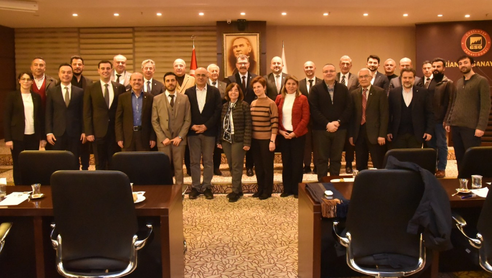 İTÜ REKTÖRÜ PROF. DR. HASAN MANDAL&#039;DAN GSO&#039;YA ZİYARET