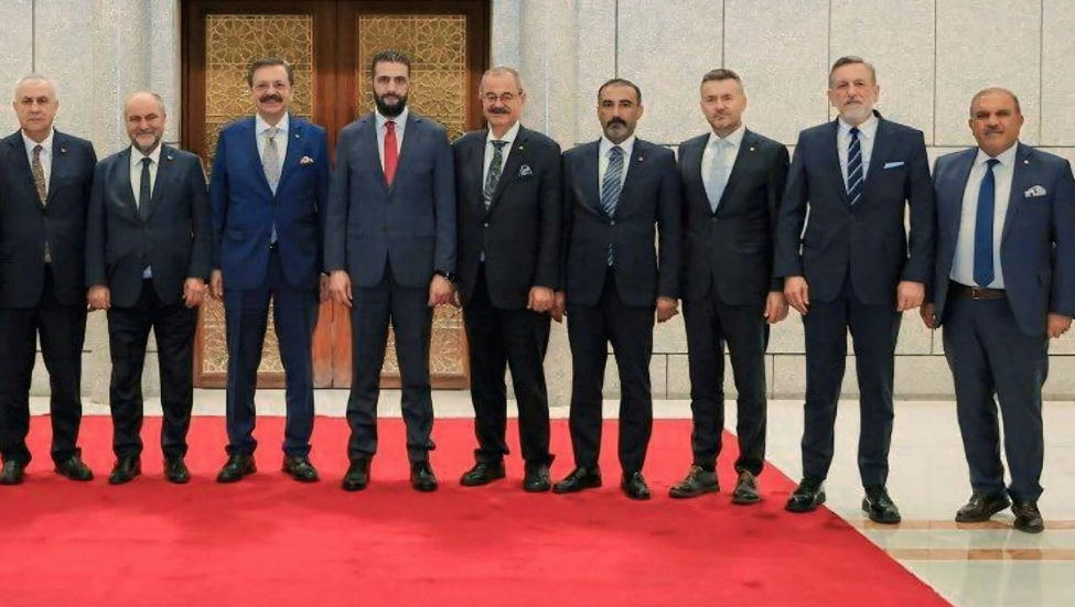TOBB DELEGATION HOLDS ECONOMIC COOPERATION MEETINGS IN SYRIA