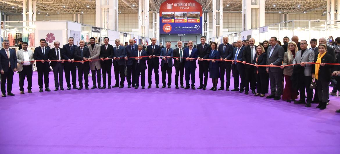 12. PENTEX FUARI TÖRENLE AÇILDI