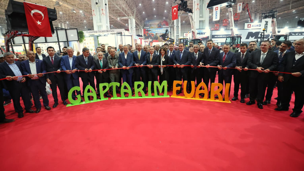16. GAPTARIM FUARI TÖRENLE AÇILDI