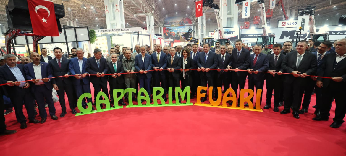 16. GAPTARIM FUARI TÖRENLE AÇILDI