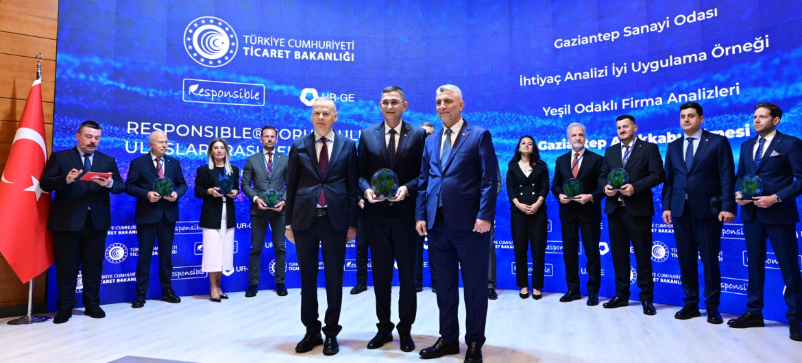 TİCARET BAKANLIĞI’NDAN GSO’YA URGE ÖDÜLÜ
