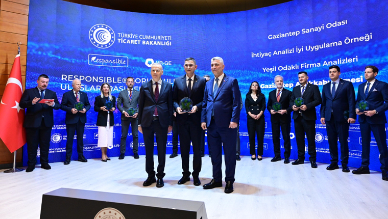 TİCARET BAKANLIĞI’NDAN GSO’YA URGE ÖDÜLÜ