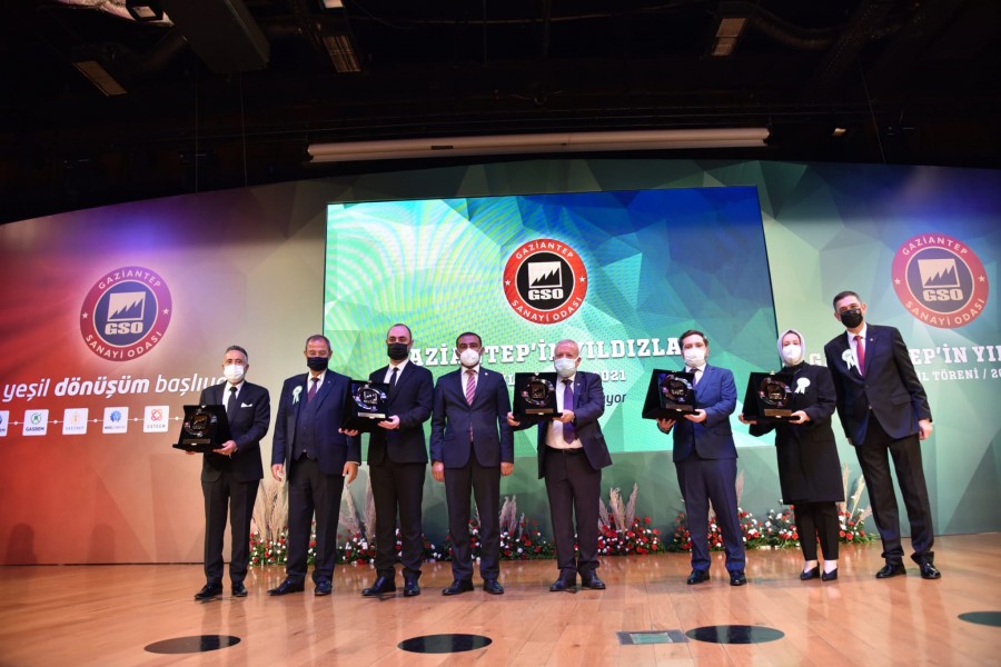 &quot;STARS OF GAZIANTEP&quot; AWARD CEREMONY WAS HELD